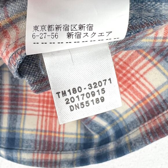 PENDLETON Boyfriend Wool Zip Hoodie Womens Small Cream Blue Pink Plaid Hooded - Picture 13 of 15